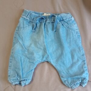 Baby ZARA Blue Denim Joggers